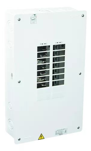 CAJA SCHNEIDER 12 CIRCUITOS TRIFASICA