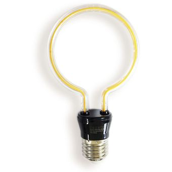 BOMBILLO FORMA DE CIRCULO DECORATIVO 4W LUZ CALIDA FAUSTA