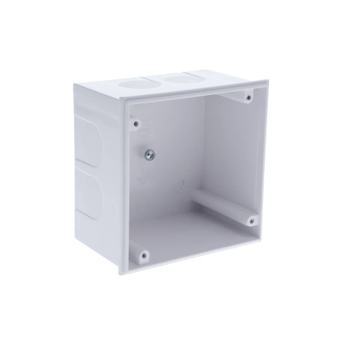 caja empalme 11x11x6 fondo ciles blanca