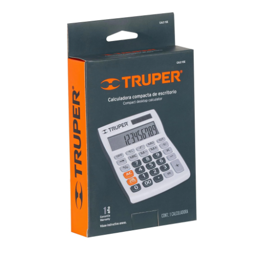 CALCULADORA ESCRITORIA TRUPER