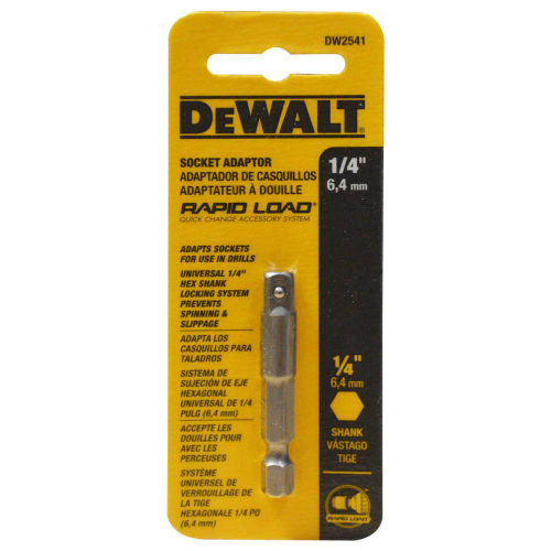 ADAPTADOR A CUADRANTE DEWALT 3/8  VASTAGO