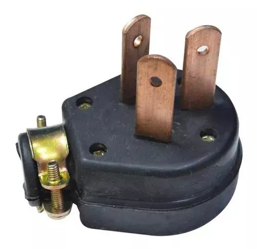 CLAVIJA TRISFASICA DE CAUCHO 3X50 A/250V