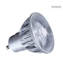 BOMBILLO LED 4W DIMERIZABLE GU10 PLATEADO LUZ CALIDA