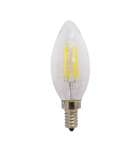 BOMBILLO LED  4W VELA E14 EXCELITE LUZ CALIDA