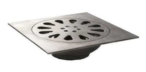 REJILLA CUADRADA ACERO INOX 4" ANTIOLOR