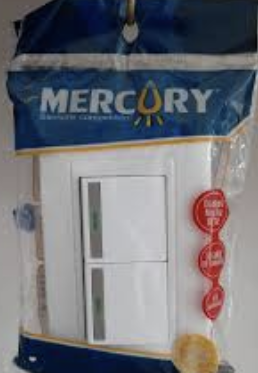 INTERRUPTOR DOBLE MERCURY