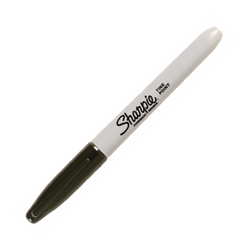 SHARPIE NEGRO