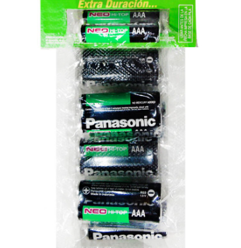 PAR PILA PANASONIC AAA