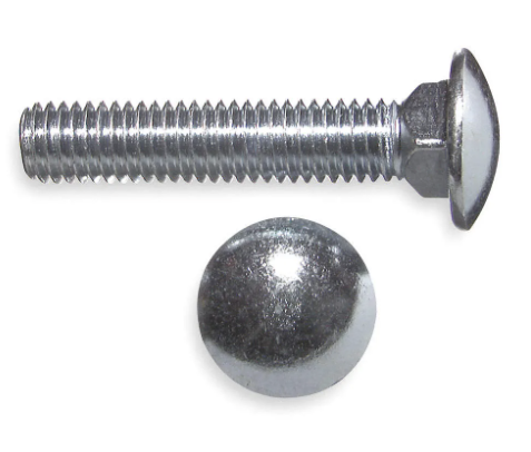 TCRO5/16-40 TORNILLO CARRIAGE ZINCADO G2 5/16 X 4"