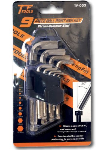 SET LLAVE BRISTOL 7PCS CORTA SECURITY