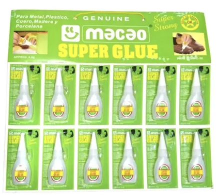 PEGANTE SUPER GLUE - MACAO X 8G