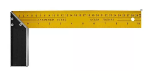 ESCUADRA 10" METALICA