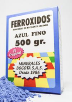 MINERAL AZUL FERROXIDOS
