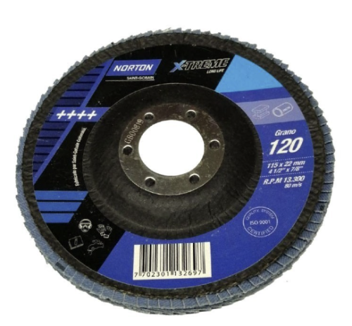 DISCO FLAP AZUL GRANO 80 VIGOR