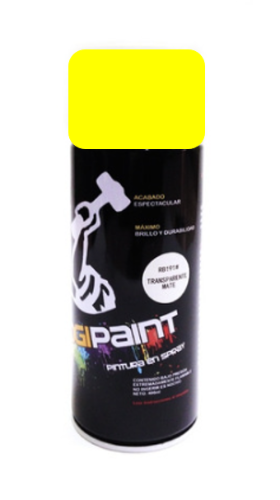 SPRAY AMARILLO FLUORESCENTE