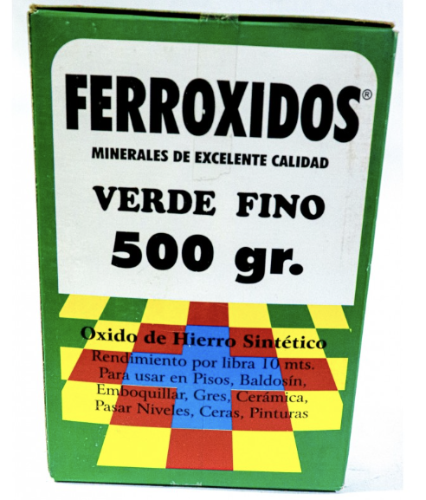 MINERAL VERDE FERROXIDOS