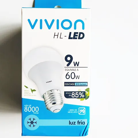 BOMBILLO LED 9W VIVO