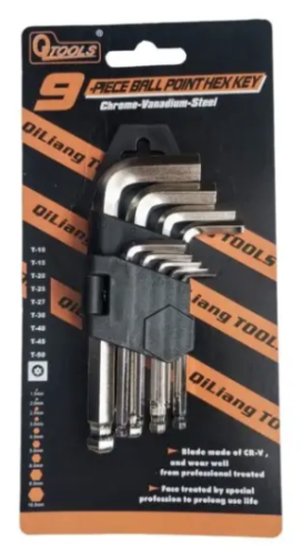 SET LLAVES BRISTOL MEDIANA X 9 PCS GLOBY