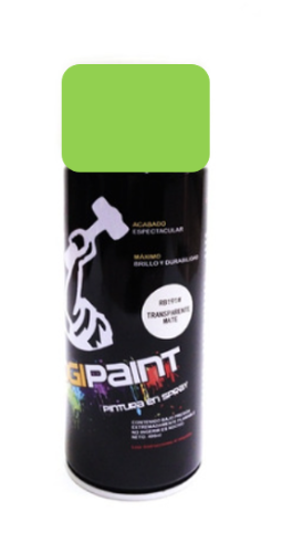 SPRAY VERDE FLUORESCENTE LOGIPAINT