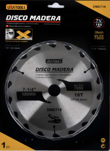 DISCO SIERRA MADERA 4 1/2 UYUSTOOLS