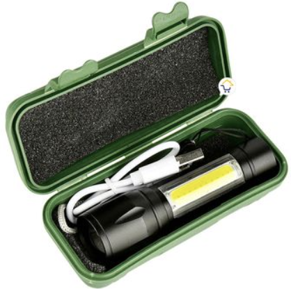 LINTERNA CAJA VERDE GRANDE