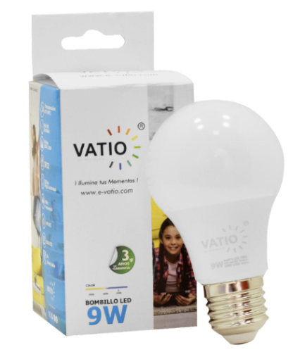 BOMBILLO VATIO 12W