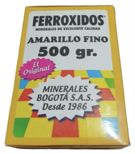 MINERAL AMARILLO FERROXIDOS