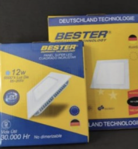 PANEL SOBREPONER 18W CUADRADO BESTER