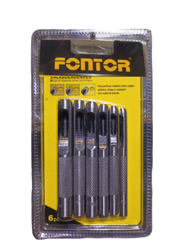 SET SACABOCADOS X6 FONTOR