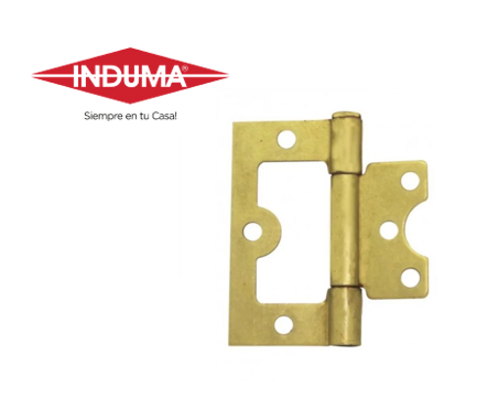 BISAGRA INDUMA COBRIZADA OMEGUITA 2"