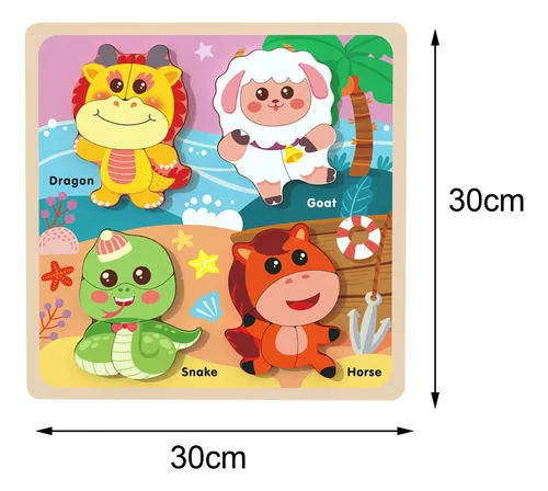Puzzle 4 Animalitos