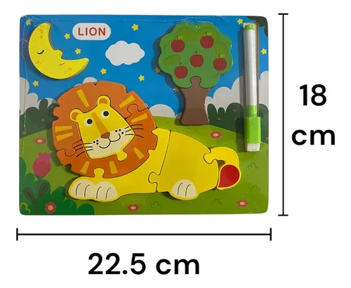 Puzzle con Pizarra