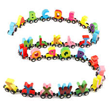 Letter Magnetic Train