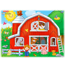 Little People Discover & Learn Chunky Wood Puzzle