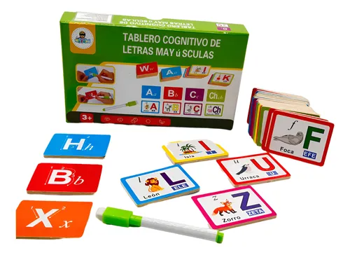 Tablero Cognitivo de Letras Mayúsculas