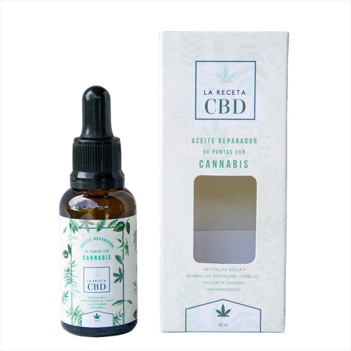 ACEITE REPARADOR DE PUNTAS RECETA CBD