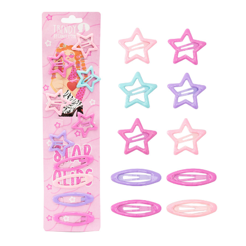 HEBILLAS STAR CLIPS TRENDY