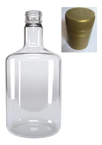 Botella 750 Ml vidrio vino