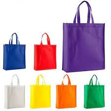 Bolsa 40x40 De tela multicolor no tegida
