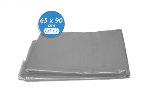 Bolsa 65x90 Cal.1.5 Basurera Gris x und