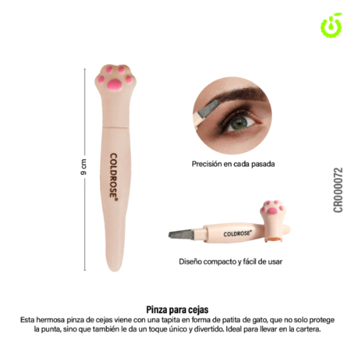 PINZA PARA CEJAS GARRITA COLDROSE CD