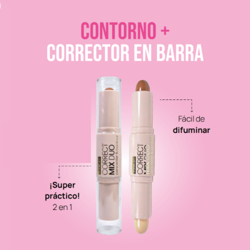 Corrector contorno Mix duo PINK21