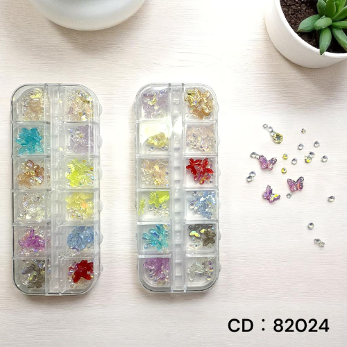 DECORACION PARA UÑAS MARIPOSA 82024/20248