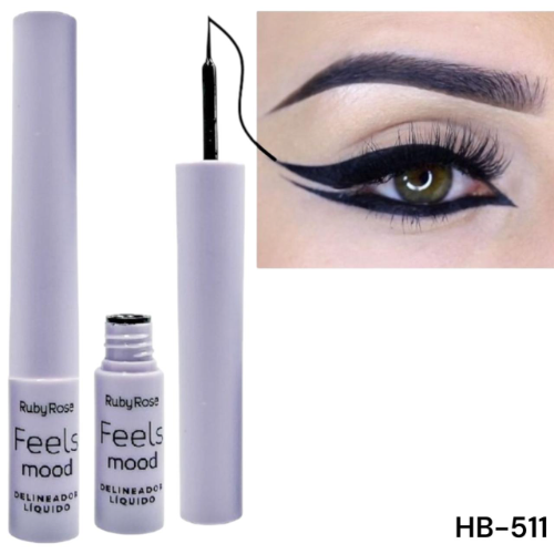 DELINEADOR LIQUIDO RUBY ROSE HB-511