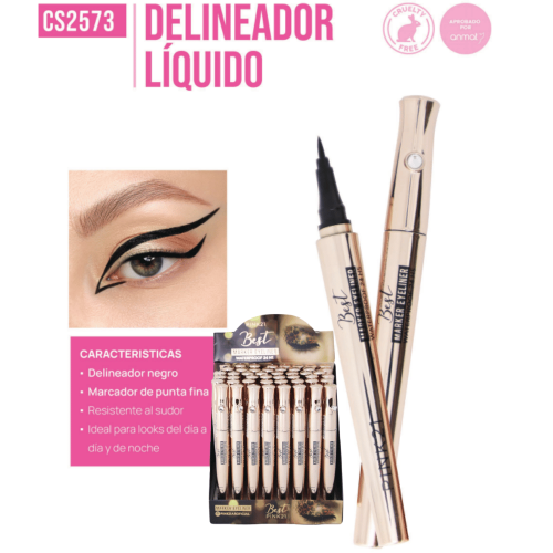 delineador en fibra pink21 /24hr