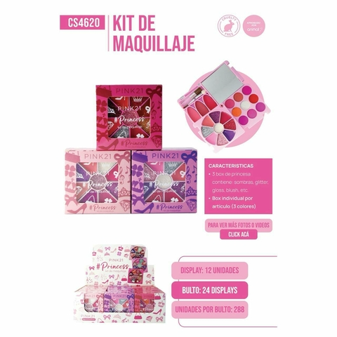 Kit de maquillaje princess