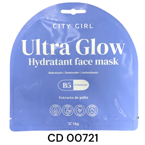 MASCARILLA HIDRATANTE FACIAL CITY GIRL 00721
