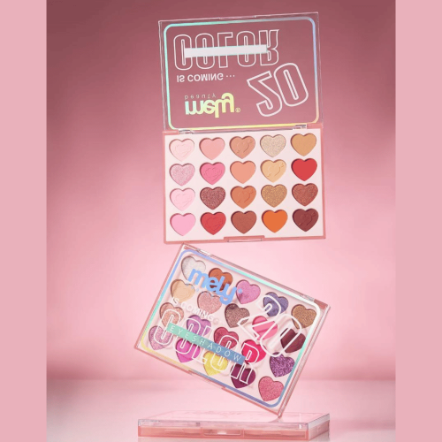 paleta de sombras pink fan