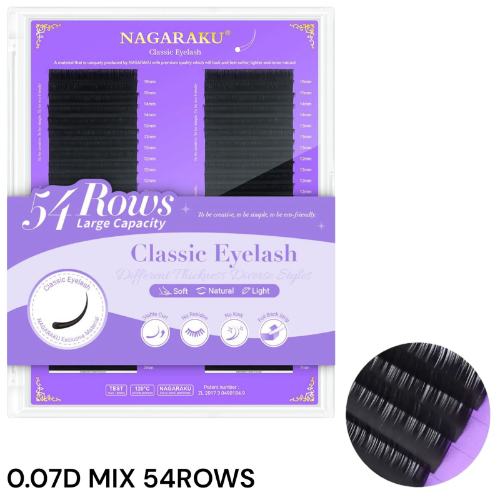 EXTENSIONES DE PESTAÑAS CLASICAS  MIX NAGARAKU