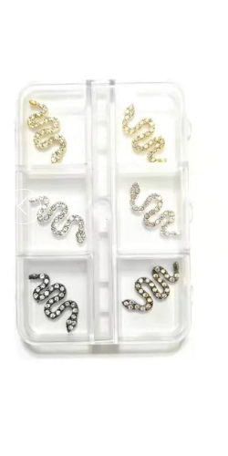 Deco Serpiente c/ Strass Caja